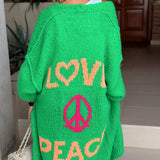 Giovanna | Cardigan lung oversized