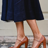 Bravina | Sandale de zi cu toc mic