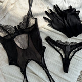 Mila™ | Set de Lenjerie din Dantelă de Lux