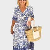 Emma | Rochie Florală Elegantă și Aerisită