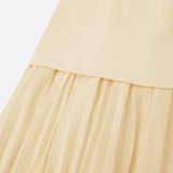 Molly | Rochie lungă plisată