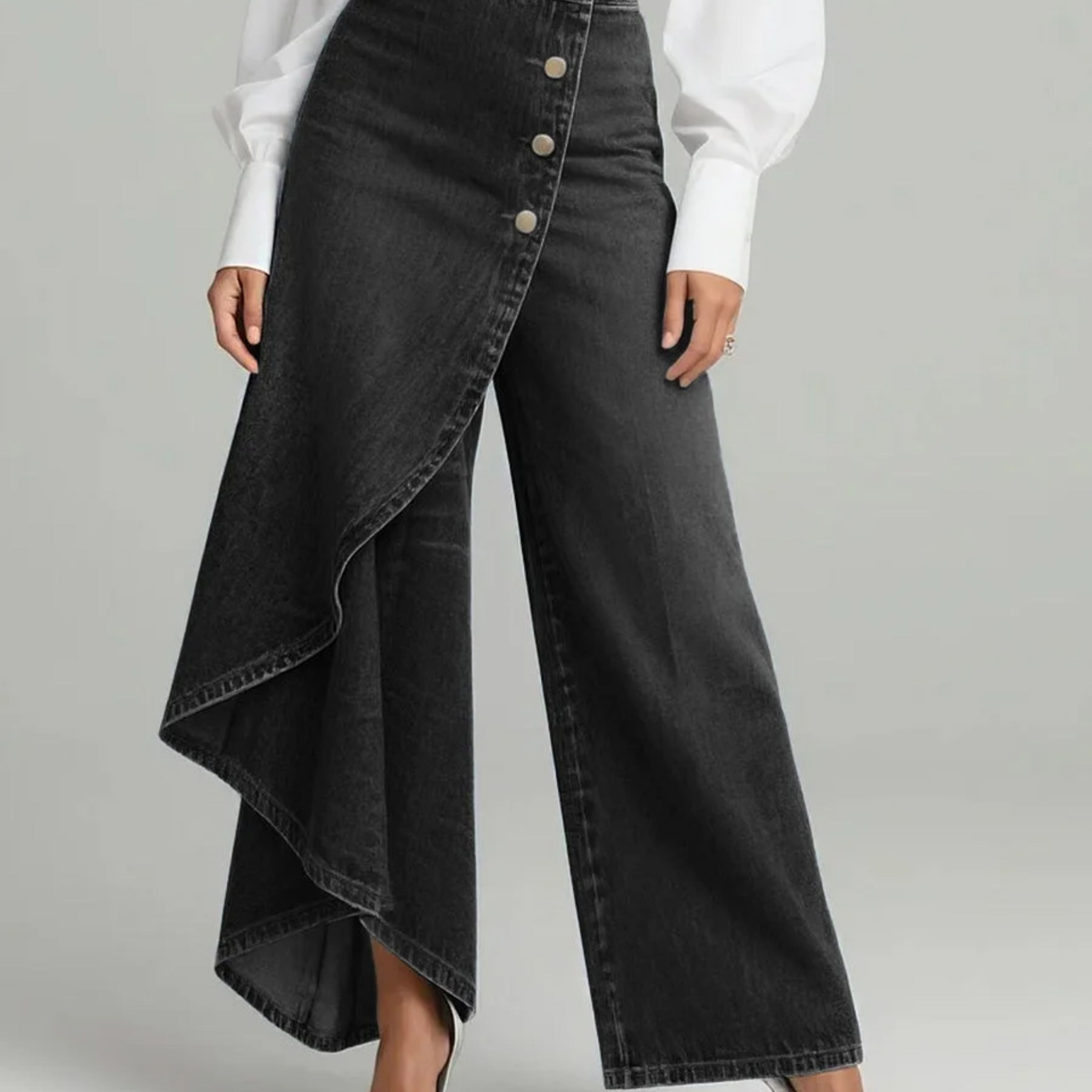 Alessia | Pantaloni Fustă Asimetrici