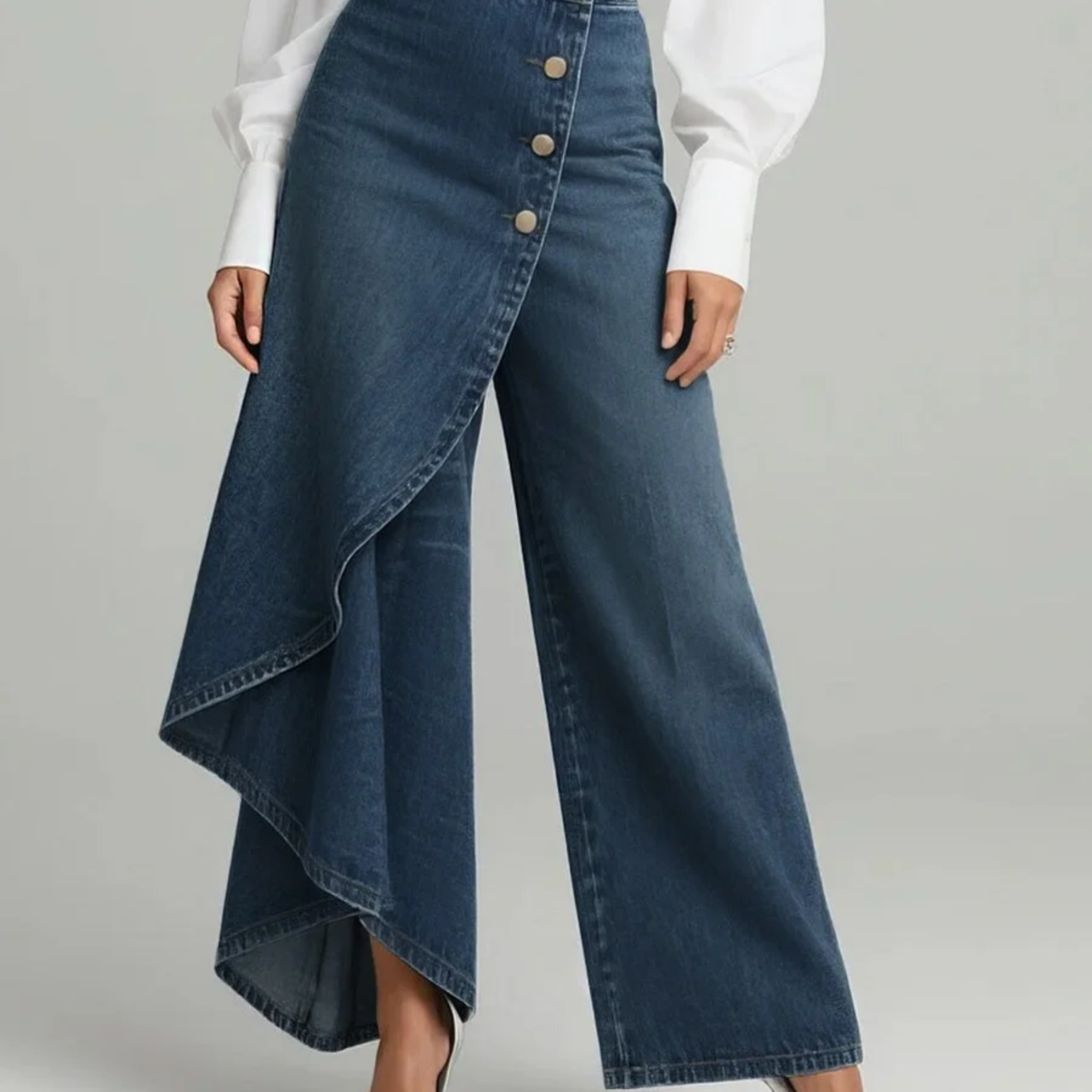 Alessia | Pantaloni Fustă Asimetrici