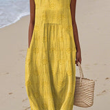 Bianca | Rochie Lungă Imprimată cu Acoperire pentru Abdomen