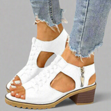 Gertrud | Sandale ortopedice cu confort premium al tocului