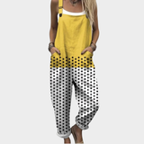 Salopetă imprimată confortabilă