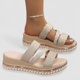 Helga | Sandale confortabile cu toc din material premium