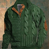 Elric™ | Pulover tricotat cu model