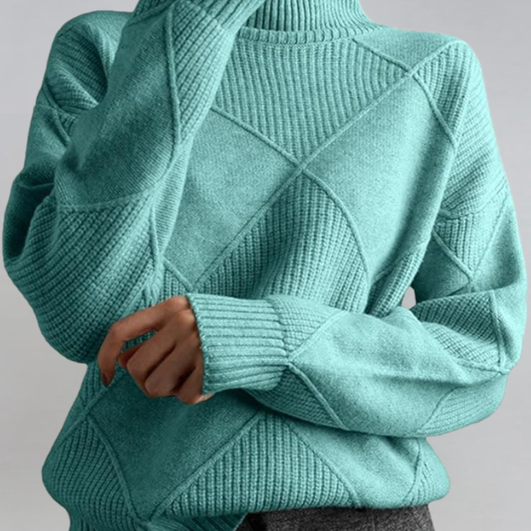 Lauren | pulover cu guler înalt