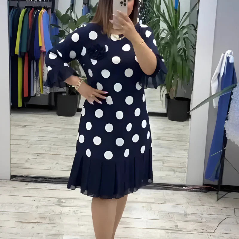 Pia – Vestido midi elegante y cómodo