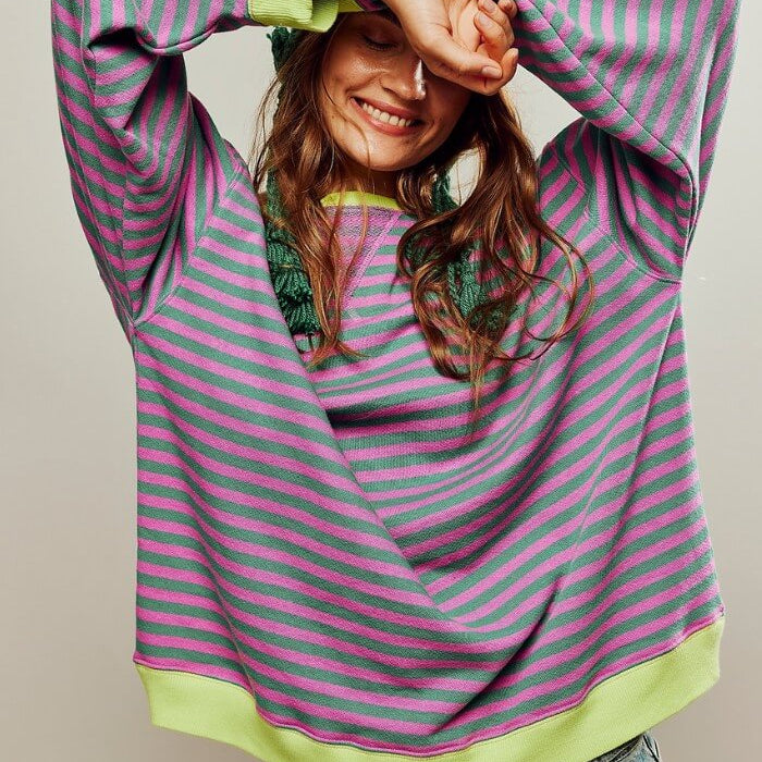 Costanza | Pulover Relaxat și Colorat