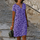 Kaelin | Rochie Elegantă cu Flori și Acoperire pentru Abdomen