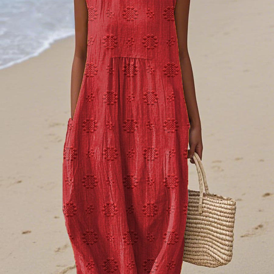 Bianca | Rochie Lungă Imprimată cu Acoperire pentru Abdomen