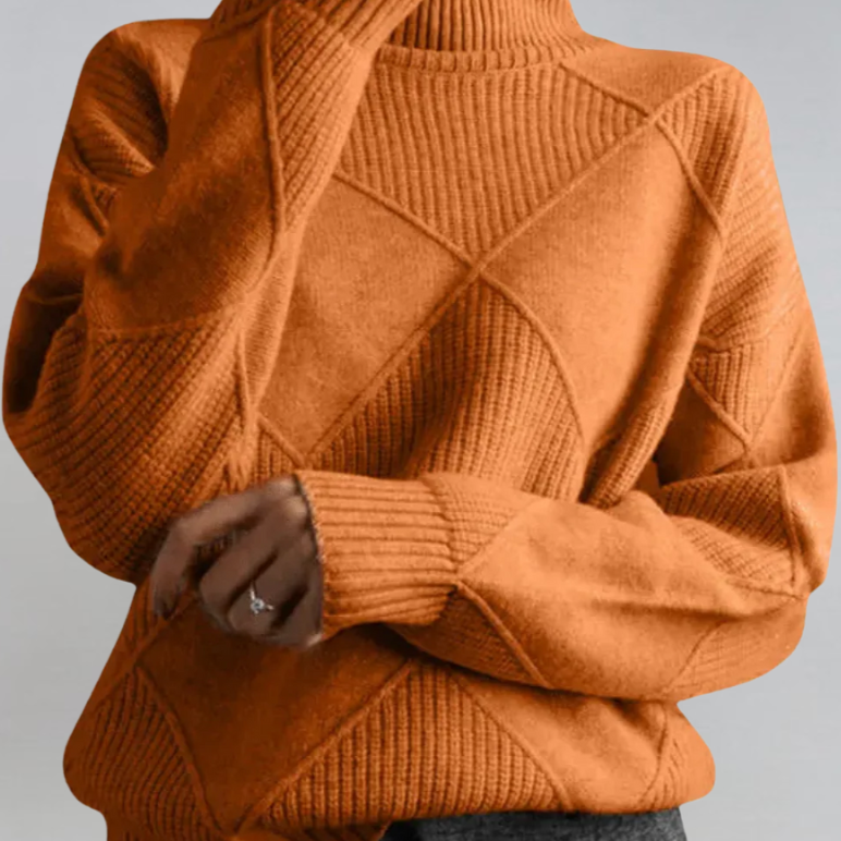 Lauren | pulover cu guler înalt