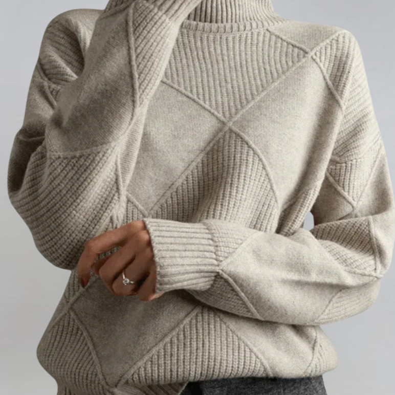 Lauren | pulover cu guler înalt