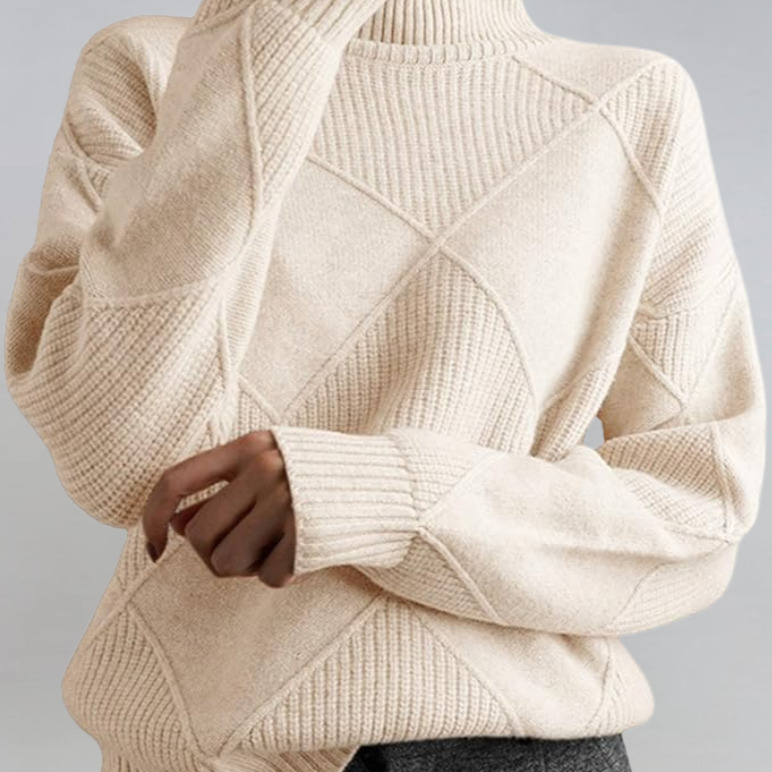Lauren | pulover cu guler înalt