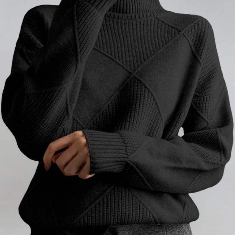 Lauren | pulover cu guler înalt