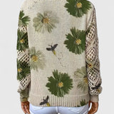 Nia | Pulover Floral Elegant