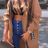 Marina – Hanorac lung cu glugă