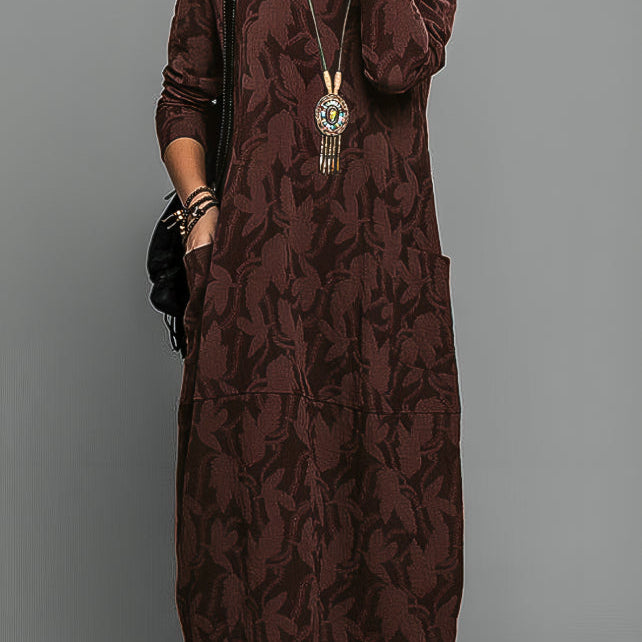 Dina | Rochie Elegantă de Iarnă