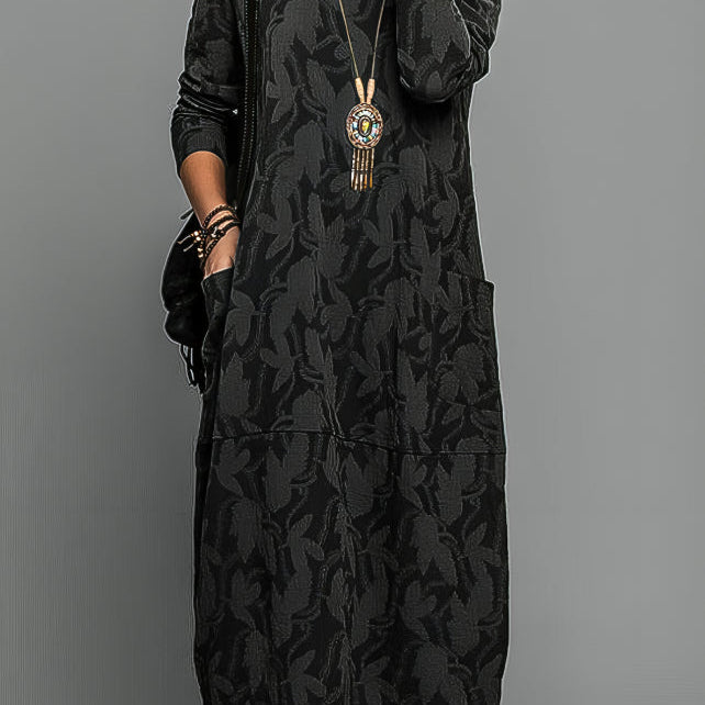 Dina | Rochie Elegantă de Iarnă