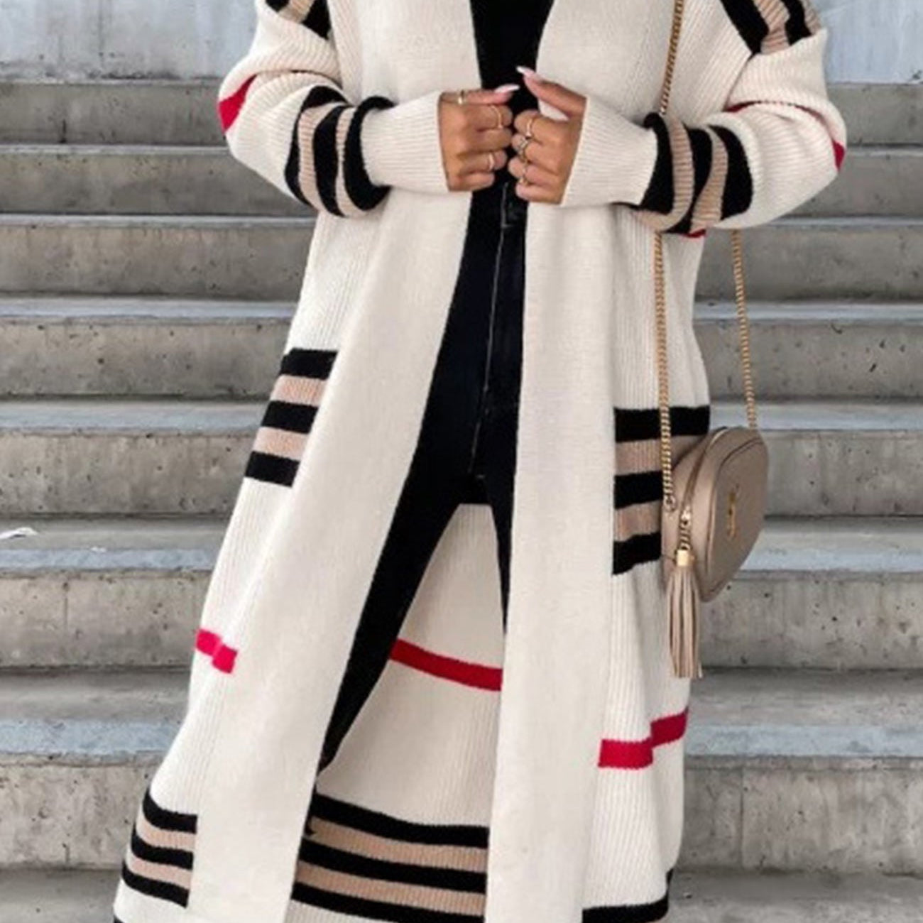 Wilma | Cardigan lung elegant