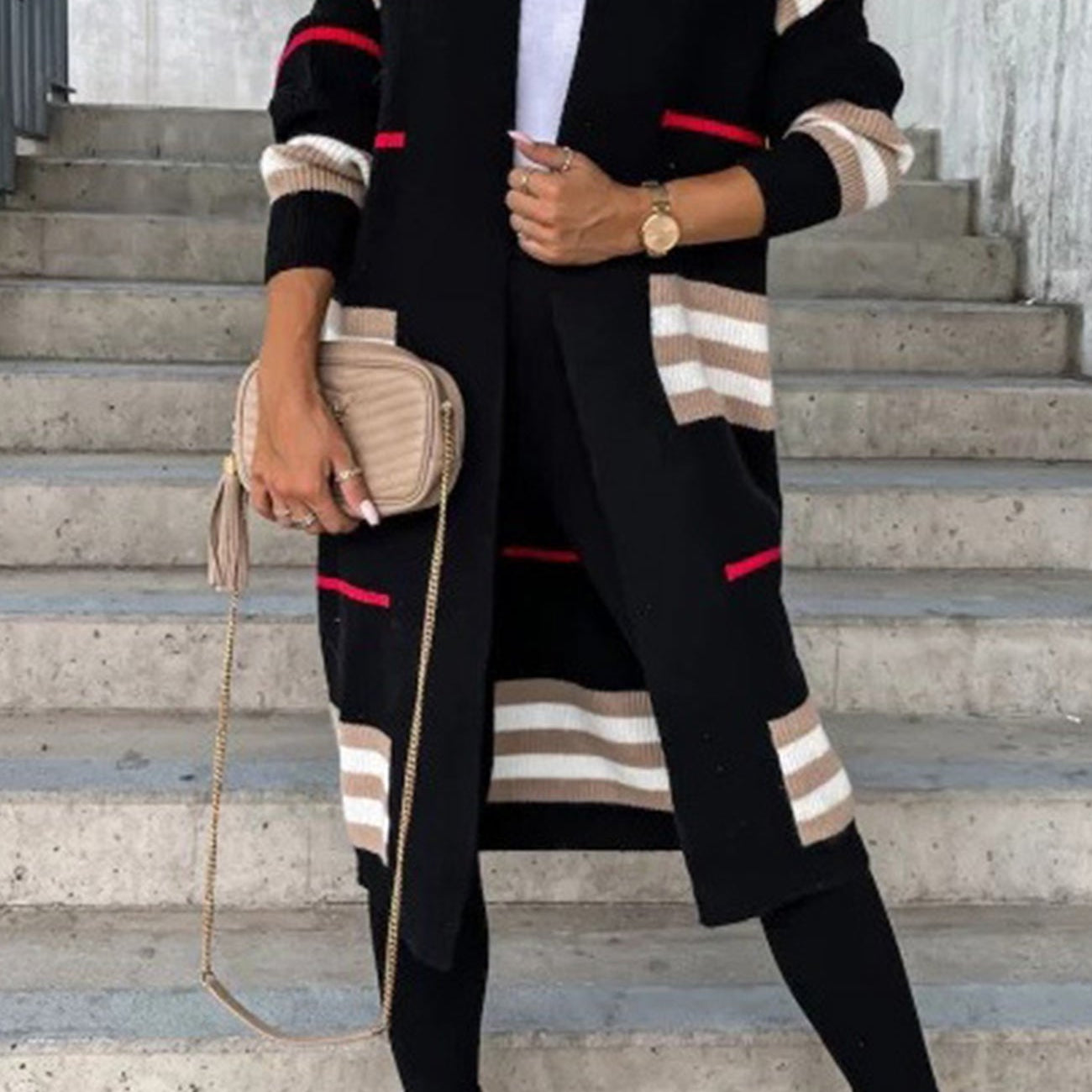 Wilma | Cardigan lung elegant