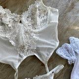 Leyla™ | Set elegant de lenjerie de mireasă