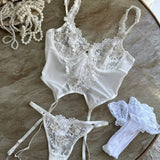 Leyla™ | Set elegant de lenjerie de mireasă