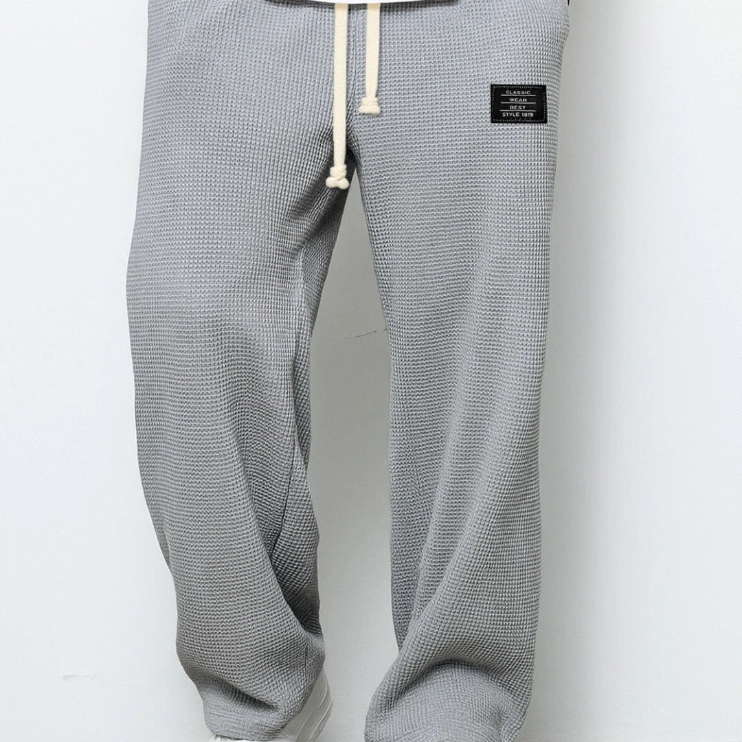 Samuel | Pantaloni Largi cu Talie Reglabilă