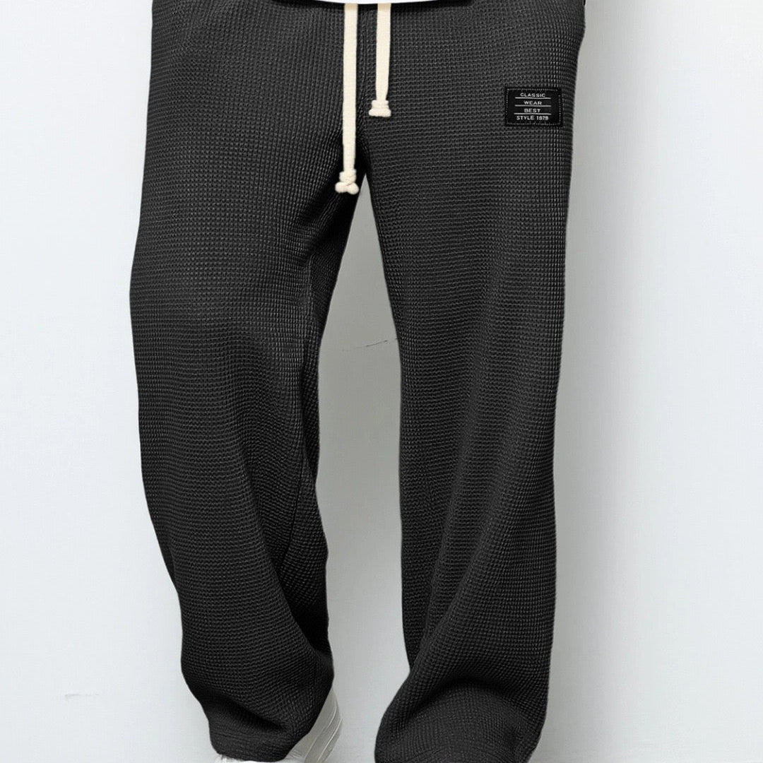 Samuel | Pantaloni Largi cu Talie Reglabilă