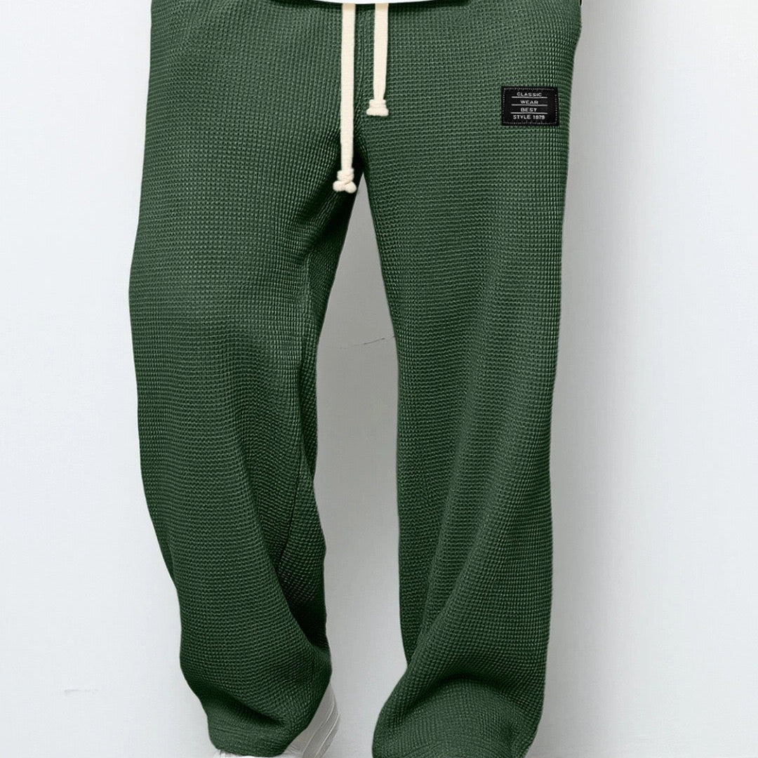 Samuel | Pantaloni Largi cu Talie Reglabilă