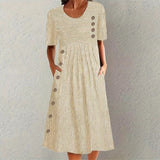 Elsa | Rochie de Vară în Dungi