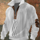 Rivano™ | jerseu cu fermoar și guler înalt căptușit