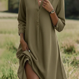 Evi – Rochie cu guler și decolteu în V