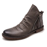 Owens™ | Botine Chelsea din piele