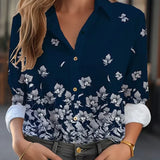 Regine | Bluză elegantă cu imprimeu floral