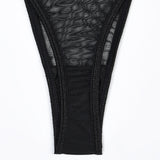 Eline™ | Set de Lenjerie din Mesh Transparent 4 Piese cu Sutien & Funda