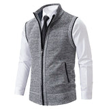 Gilet elegant cu fermoar integral - enrico