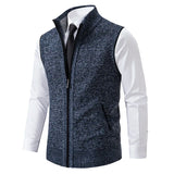 Gilet elegant cu fermoar integral - enrico