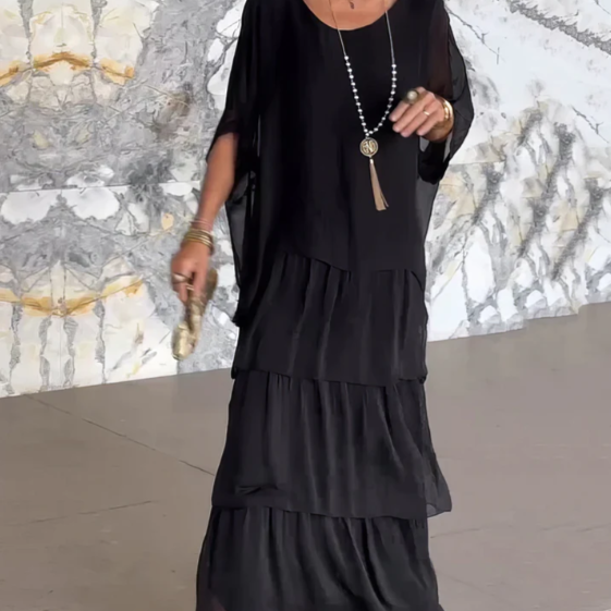 Caroline | Rochie Maxi Fluidă Elegantă