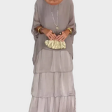 Caroline | Rochie Maxi Fluidă Elegantă