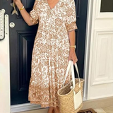 Emma | Rochie Florală Elegantă și Aerisită