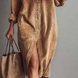 Estela | Rochie midi din catifea