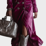 Amelia – Rochie Sacou din Catifea