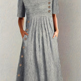 Elsa | Rochie de Vară în Dungi