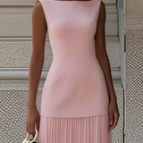 Molly | Rochie lungă plisată