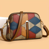 Clio | Mini Geantă Crossbody Patchwork
