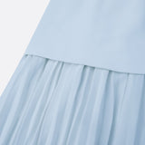 Molly | Rochie lungă plisată