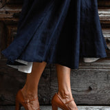 Bravina | Sandale de zi cu toc mic